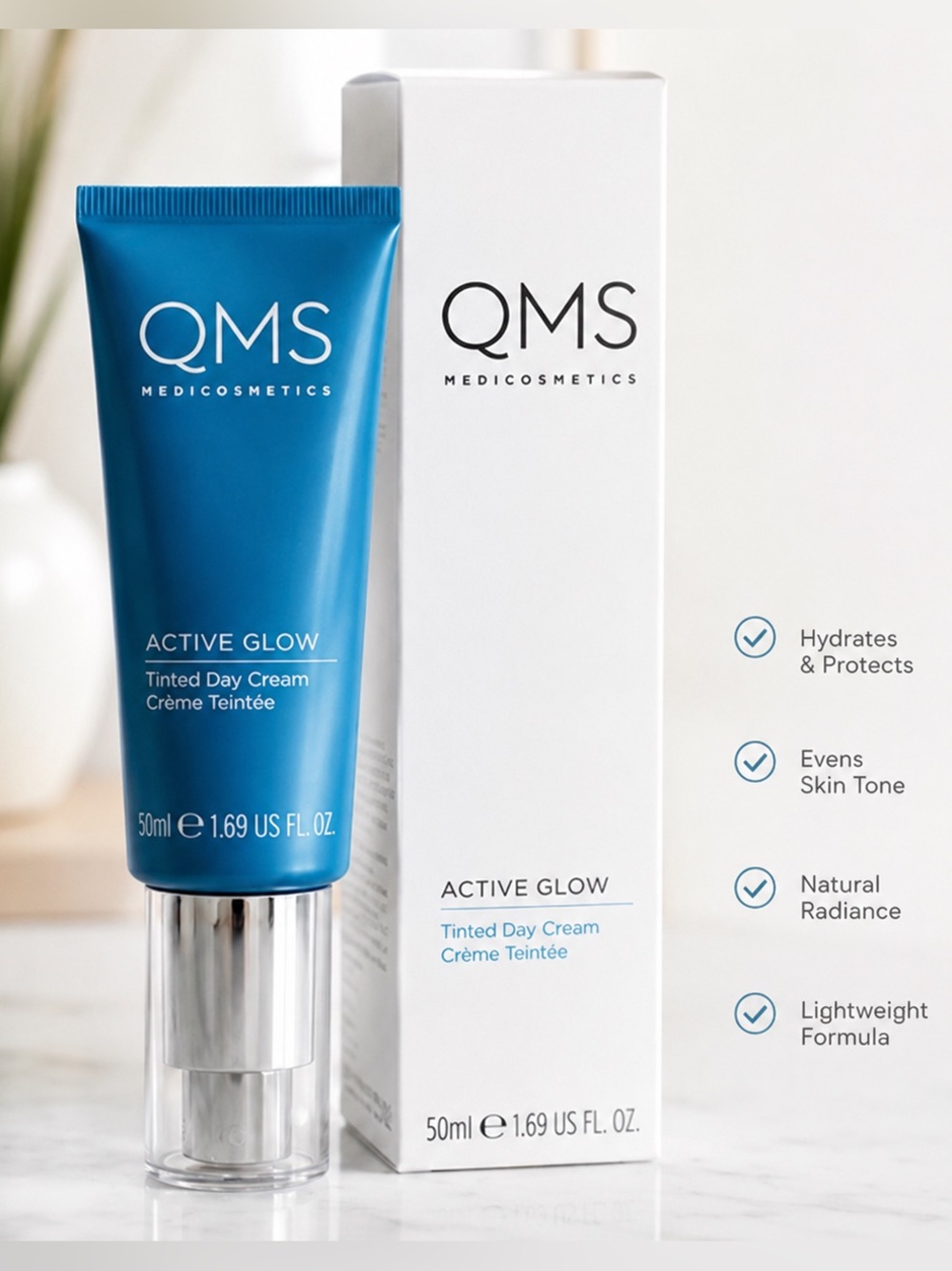 QMS Medicosmetics Active Glow Tinted Day Cream